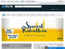 Tablet Screenshot of elfs-shop.com